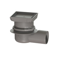 Wpust Classic DN70, odpływ boczny z nasadą pod płytkę