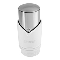 Dekoracyjna głowica cieczowa GT32B, biała/chrom