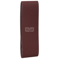 3-częściowy zestaw taśm szlifierskich do szlifierek taśmowych, wersja czerwona K = 150