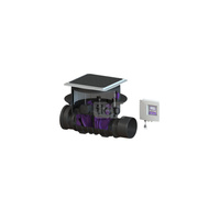 Automatyczny zawór zwrotny (zasuwa burzowa) Staufix FKA Komfort DN200 z czarną pokrywą