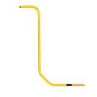 Przyłącze domowe gazu stalowe preizolowane 3LPE, PE32 x gwint 1", L=500xH=1500, typ Z