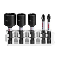Zestaw PRO Impact Set z nasadkami i indeksem Pick and Click, PH2x50, PZ2x50, NS8x50, NS10x50, NS13x50 mm, 5 szt.