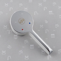 Uchwyt do baterii ANGELIT BIAŁY-CHROM FI40