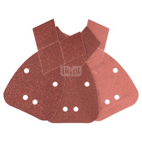 6-częściowy zestaw papierów ściernych do szlifierek uniwersalnych K = 80, 120, 180