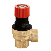 Zawór przelewowy CALEFFI 513 mosiądz 3,5 bar GW 1/2''