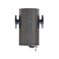 Filtroodmulnik koszowy FMK+ 300 – DN100 z wyposażeniem dodatkowym, z izolacją, malowany  