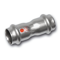 Mufa SANHA NiroTherm Industry, stal nierdzewna, 54 mm (zw x zw)