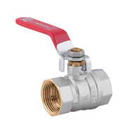 Zawór kulowy PERFEXIM 1040 mosiądz niklowany, PN16 2'' GW, uchwyt: dźwignia