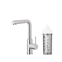 DUERO PURE BASIC BATERIA KUCHENNA Z FUNKCJĄ FILTRACJI WODY, STAL NIERDZEWNA + ZESTAW FILTRUJĄCY PROFINE SILVER S