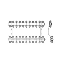 PHA-109A/Z Komplet rozdzielacza 9 obwod.
