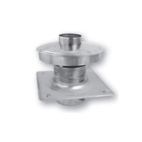 Końcówka pionowa uniwersalna FI60/100 ze stali nierdzewnej