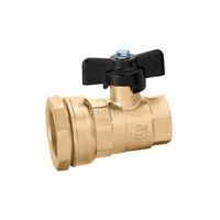 Złączka z zaworem kulowym O3/4"F, F.25