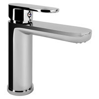 Bateria umywalkowa stojąca KFA Armatura ARIANA click clack, chrom, montaż blat / otwór na baterię