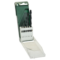 6-częściowy zestaw Wierteł do metalu HSS-R, DIN 338 2,0, 3,0, 4,0, 5,0, 6,0, 8,0 mm