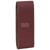 3-częściowy zestaw taśm szlifierskich do szlifierek taśmowych, wersja czerwona K = 40