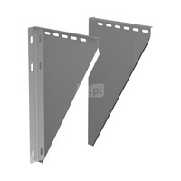 Uchwyt JEREMIAS DW01 stal nierdzewna fi 110 mm (50-150 mm) (mocowanie - Blachy konsoli)