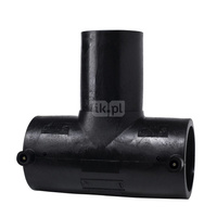 Trójnik elektrooporowy 90 st. równoprzelotowy E+ PE100 SDR11 d125, Georg Fischer