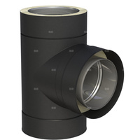 Trójnik 90' fi 180mm (RAL9011)