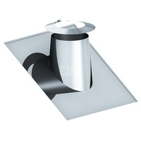 Przejście przez dach 26st. - 35st. (stal nierdzewna) fi80/125mm