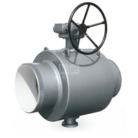 Kurek kulowy do wspawania do wody WK 6c PS 25 DN 400 kula k.o.