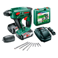 Akumulatorowy młot udarowo-obrotowy UNEO Uneo Maxx 18 Li 18V, 2 aku, 2,5 Ah, walizka