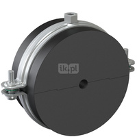 Obejma mocująca chłodu NICZUK PX50 159 mm gr. izol. 50mm (ocynk galwaniczny)