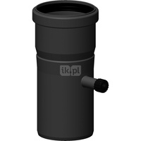 Rura dł. 250mm fi80mm z otworem pomiarowym