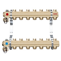 Rozdzielacz 12-drogowy z zaworami odcinającymi obwody, standard
