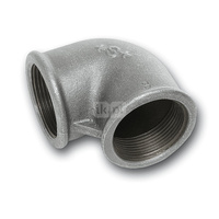 Kolano 90' redukcja SANHA 90#, żeliwo (ocynk), 2'' x 1 1/2'' (GW)