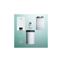 Pakiet - Kocioł gazowy jednofunkcyjny VAILLANT ecoTEC exclusive VC 20CS/1-7 kondensacyjny wiszący 2.8 - 21 kW + RegulatorsensoCOMFORT 720 + RekuperatorrecoVAIR 360/4E + Zasobnik c.w.uVIH R 120/6 M