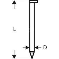 GWÓŹDŹ SN34DK 75 2.8MM 3'000 PC