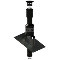 Rura powietrzno-spalinowa z zakończeniem pionowym Concept By JEREMIAS pp 60/100mm x 60/100mm, długość 930 mm