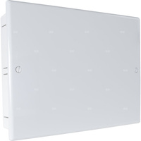 Plastikowa szafka do rozdzielacza wody użytkowej ADM, 8 punktów poboru, 330 X 530 X 88 mm