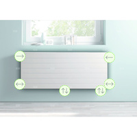 Grzejnik płytowy typ 12 KERMI X2 Line-Vplus, prawy, z osłoną wym. 905 x 1605 mm, kolor biały, moc 2566 W