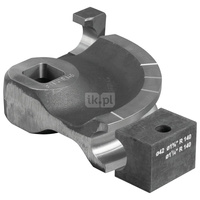 Seg. gn. i doc. fi 11/4''(DN 32) fi 42,4, 1 1/4'' (s=2/2,6), R140