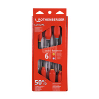 Zestaw wkrętaków EUROLINE (płaski 3,5 -4 -5,5 -6,5 -PH1 -PH2)