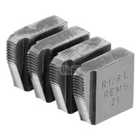 Noże gwintujące R 1/8 LH, Zestaw, REMS