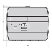 Ciepłomierz ultradźwiękowy rozdzielny z wewnętrznym Modułem M-BUS, typu HYDROSONIS UP DN 80 Qp=40 m3/h, Tmax: 130st.C, L=300 mm