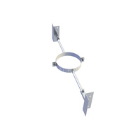 Uchwyt JEREMIAS DWECO55 stal nierdzewna fi 130 mm (mocowanie - Krokwiowy)