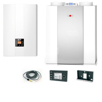 Pakiet - Kocioł gazowy jednofunkcyjny WOLF FGB-24 kondensacyjny wiszący 5.3 - 20.7 kW + Czujnik c.w.u. + RegulatorBM-2 + RekuperatorCWL 300L