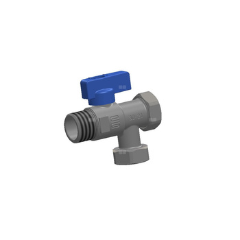 Zawór z.w.u. kątowy z filtrem i luźną nakrętką 3/4''