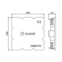 Zaślepka ZP profilu KJ CZPKJ