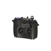 Separatory tłuszczu EasyClean free Basic Direct NS 4 Lewy, z okienkiem wziernikowym i urządzeniem do napełniania