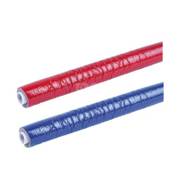 Rura PE-RT II/AL/PE-RT II PERFEXIM 700PER-IZO 32 mm x 3 mm izolacja: Polietylen 9 mm, izolacja kolor czerwony - kręgi 25 m wielowarstwowa gładka