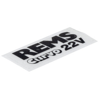 Tabliczka znamionowa REMS Curvo 22V