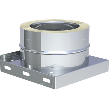 Płyta fundamentowa z odpływem skroplin w dół