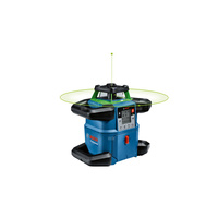 Laser obrotowy GRL 650 CHVG w walizce z 1 akumulatorem Li-on ProCORE18V, odbiornikiem laserowym, łatą mierniczą