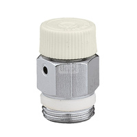 Ręczny zawór odpowietrzający do grzejników. Gwint z uszczelką PTFE 1/4" GZ