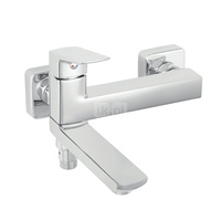 VITTO VerdeLine bateria wannowa, składana wylewka, chrom