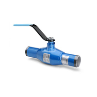 Kurek kulowy do wspawania do wody WKC 1C PN40 DN 32 kula k.o.